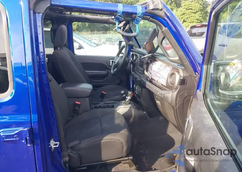 2020 Jeep Wrangler Unlimited Sport S 4X4 из США, поврежденный, VIN 1C4HJXDN3LW149986